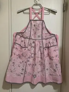 YSL イヴ・サンローランエプロン(柄に透け感加工)