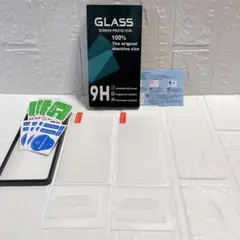 Galaxy S24 ガラスフィルム (2枚) + レンズ保護フィルム (2枚）