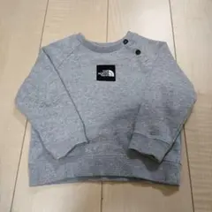 THE NORTH FACE グレー トレーナー ベビー用　80cm