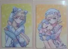 【初音ミク】ウエハースコレクトボックス　鏡音レン・鏡音リン　2点セット