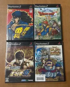 PS2 ゲームソフト 4本セット