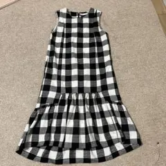 チェック柄　ワンピース　夏用　Mサイズ