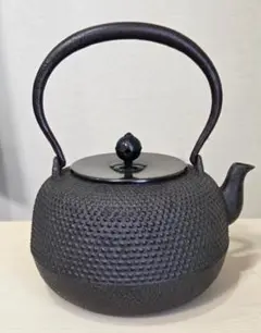 釜師　菊地政光　撫肩　鉄瓶 釜師 菊地政光 撫肩 鉄瓶