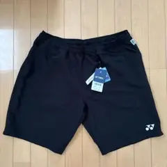 新品　未使用　ヨネックス　ハーフパンツ　Ｏ　パンツ　ゲームウェア　ブラック　黒