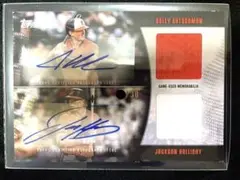 【貴重】 Rutschman Holliday dual auto relic