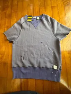 新品⭐︎Ralph Lauren RUGBY⭐︎ダメージスウェットTシャツ⭐︎M
