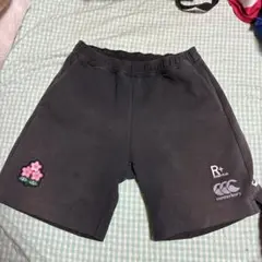 canterbury RUGBY PLUS 桜刺繍 ショーツ