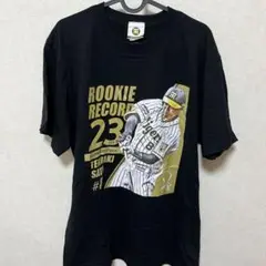 HANSIN Tigers 1998 ルーキー記録 佐藤輝明Tシャツ Lサイズ