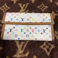 ルイヴィトン LV マルチカラー 長財布