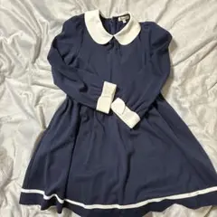 新品未使用　Piamon ネイビー ワンピース 130