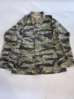 【訳アリLarge-Long】タイガーストライプ BDU ジャケット 米軍