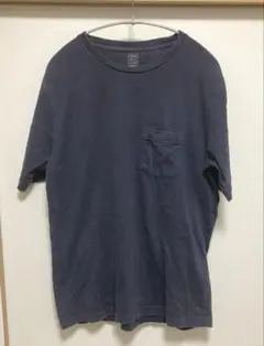 【値下げ可】SENCE OF PLACE Tシャツ ポケット ネイビー Mサイズ