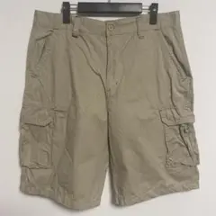 BEVERLY HILLS POLO CLUBベージュ カーゴショートパンツ36