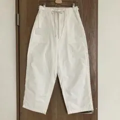 SETTO セット　ベイカーパンツ　ホワイト