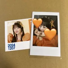 川本笑瑠 チェキ 半券付き CUTIE STREET