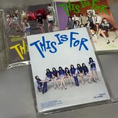 TWICE THISISFOR アルバム ３形態セット　新品未開封