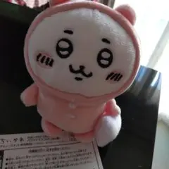 ✨新品／ちいかわ ／パジャママスコット／ピンク／ AMU-PRZ12462✨