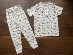 新品未使用　プチバトーpetitbateau 半袖パジャマ