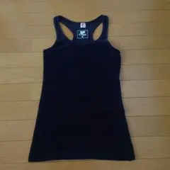 クレージュ21 タンクトップ ブラック size38