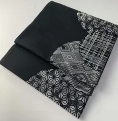 【白地か黒地の二択】★★新品未使用正絹雪輪袋帯★★