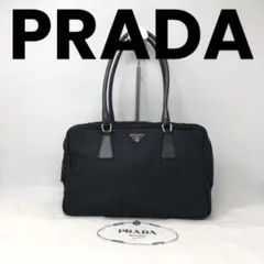 PRADA プラダ ハンドバッグ ナイロン×サフィアーノ 正規品☆