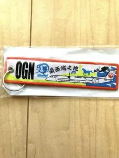 【新品未開封】JAL OGN 与那国空港　フライトタグ　キーホルダー