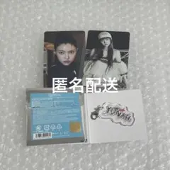 ILLIT ユナ ACRYLIC NAME CHARMトレカ2種セット
