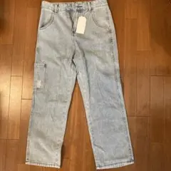 Anchor Smith セミワイドデニムパンツ ライトブルー Sサイズ 未使用