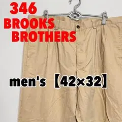 F584【346 BROOKS BROTHERS】綿パン【42インチ】