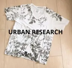 URBAN RESEARCH 花柄 Tシャツ 半袖 38