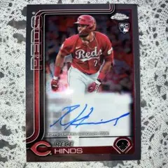 Rece Hinds オート　Topps 2025 Chrome