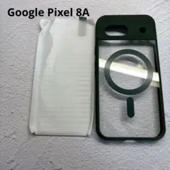 Google Pixel 8A ケース・フィルムセット　グリーン