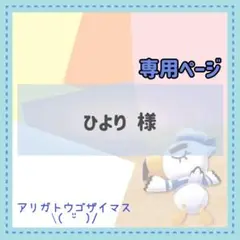 ひより様 リクエスト 2点 まとめ商品