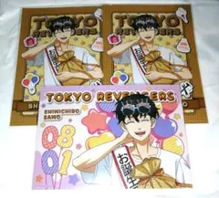 東京リベンジャーズ THEキャラ 特典 ブロマイド 佐野真一郎 3点セット