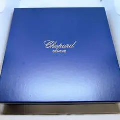 蓮*様 【正規】Chopard ネイビー 合皮レザー ボックス