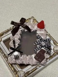 B8 硬質ケース ホイップデコ フォーク 茶色 No.206