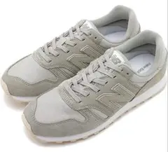 【New Balance】 グレー スニーカー 24.5cm美品