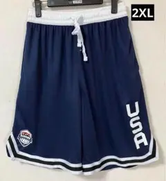 ★未使用品　バスケ USA代表　バスパン　ショーツ NBA ユニフォーム 2XL