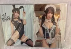 えなこ　写真集　BUNNY GIRL'S Custom Maid 2点セット