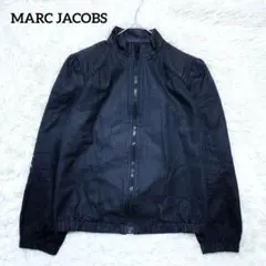 【マークジェイコブス】ジップアップブルゾン(M)ジャンパー ラメ入り ブラック