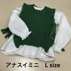 ANNA SUI MINI サイズＬ　ベスト　シャツ　セット
