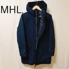MHL. ミリタリーダウンコート ネイビー IIサイズ ダウン90%