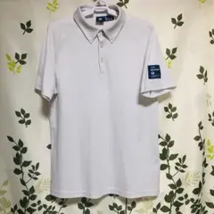 メ(^ ^)P【訳あり】DESCENTE GOLF デサントゴルフ 白ポロシャツ