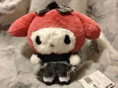 マイメロディ　ダークブラックBIGぬいぐるみ