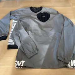 unitement グレー Vネックジャケット LL