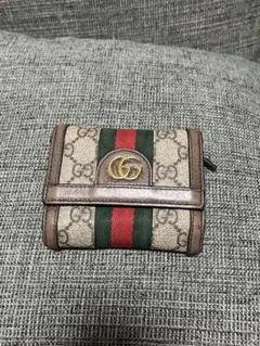 最終値下 グッチ マーモント オフィディア 三つ折り財布 GUCCI