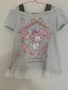 My Melody フリル付きTシャツ 110サイズ