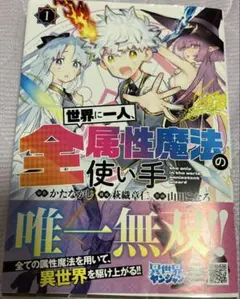 世界に一人、全属性魔法の使い手　1巻
