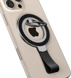 ラスト1点‼️ 両面マグネット スマホリング Magsafe対応 ブラック