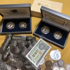 韓国 硬貨 色々 と紙幣1枚